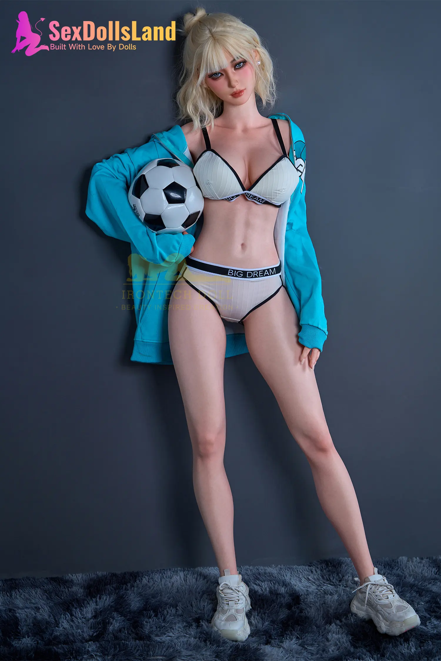Irontech Skinny Sex Doll 161cm Miku
