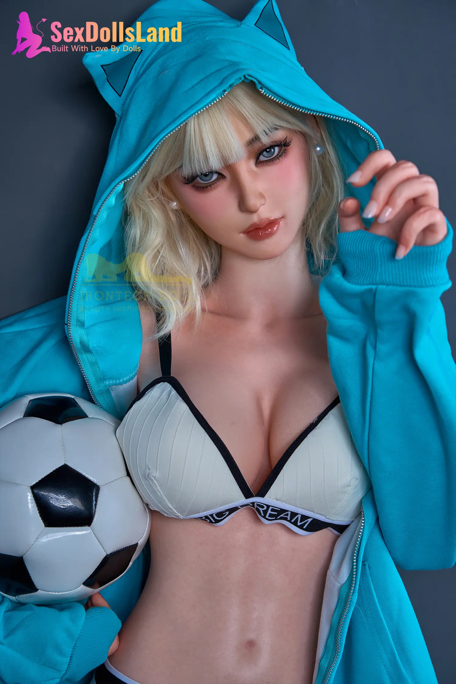 Irontech Skinny Sex Doll 161cm Miku