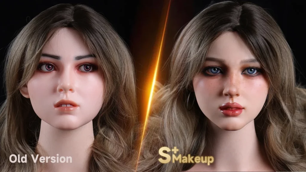 Irontech Doll Makeup Comparison: Standard vs S+ Makeup