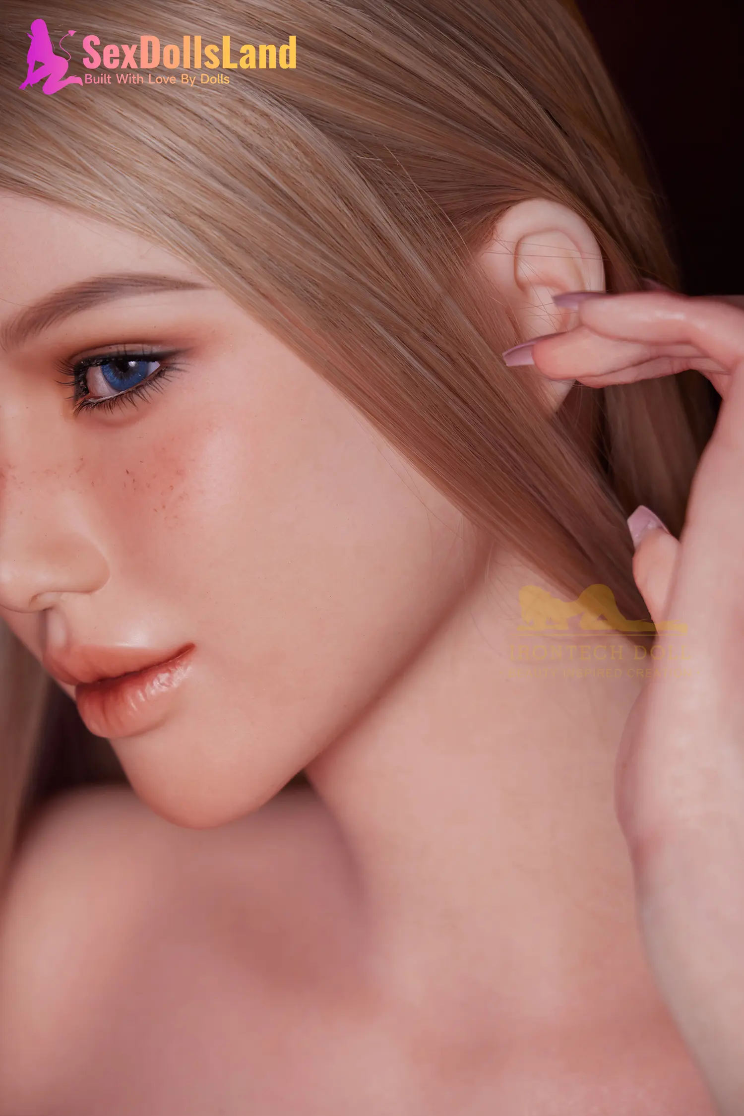 Irontech Doll 164cm E-cup AIO Seamless Neck Sex Doll Celine