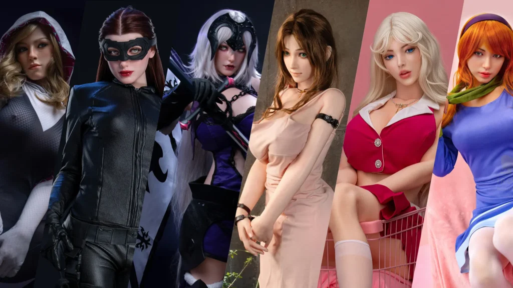 Cosplay sex doll 101-characters