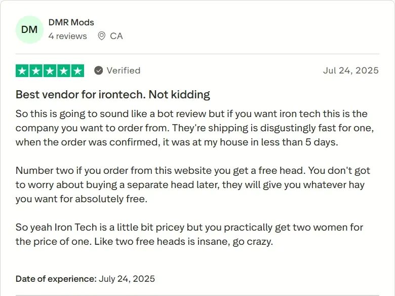 Trustpilot reviews (11)