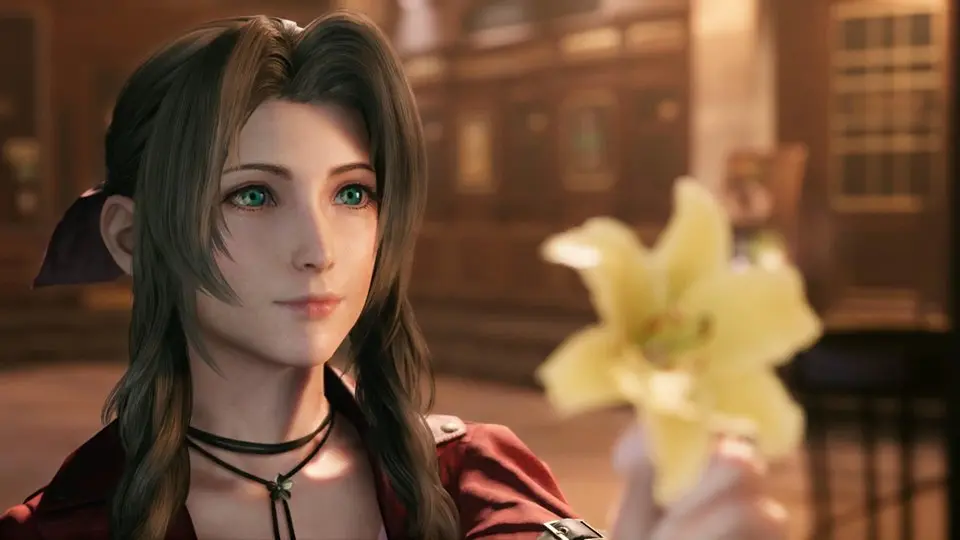 Aerith sex doll in romantic setting