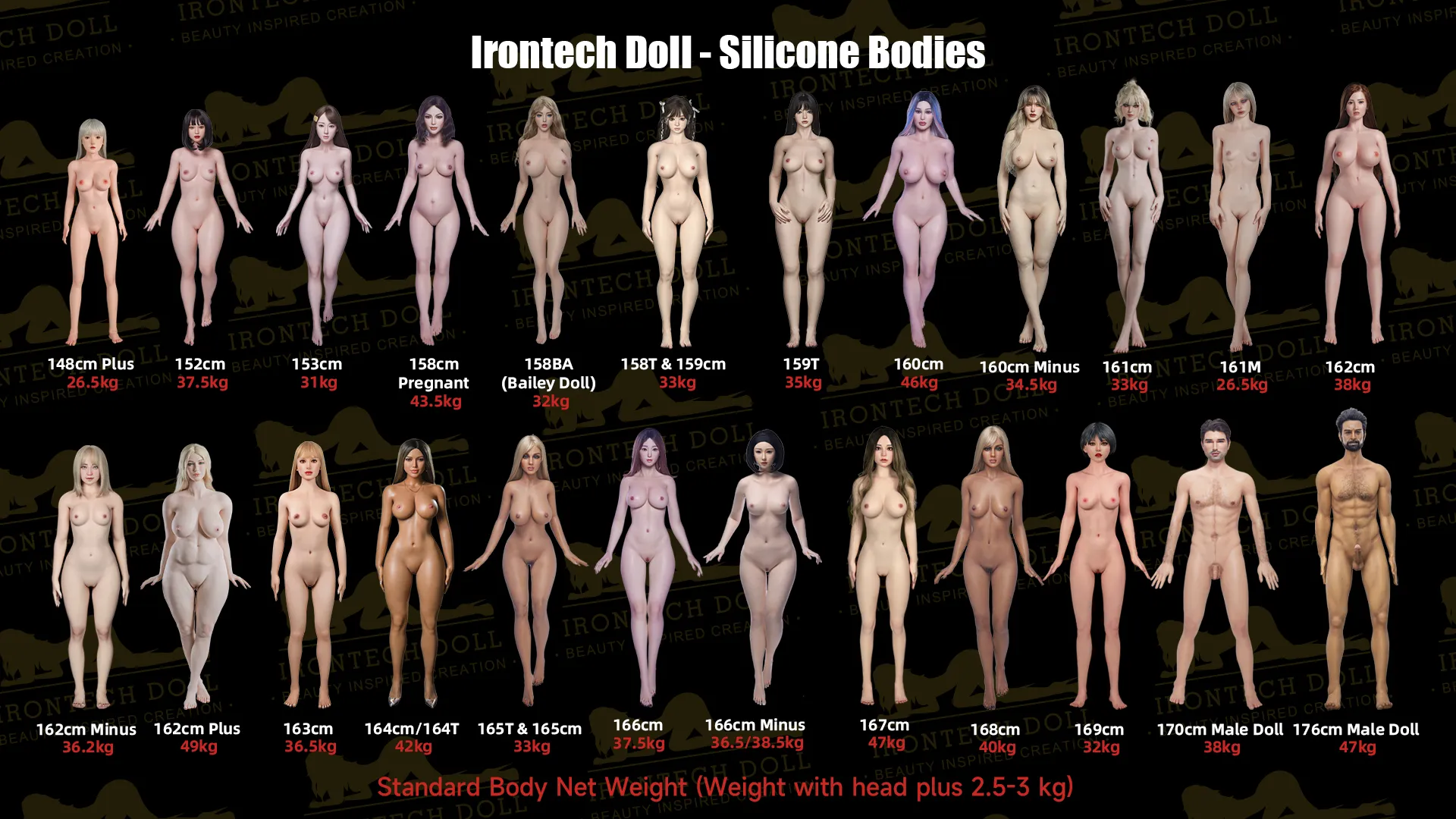Irontech Doll Silicone Body