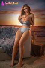 Real-Lady 159cm H-cup Tanned Sex Doll Hailey