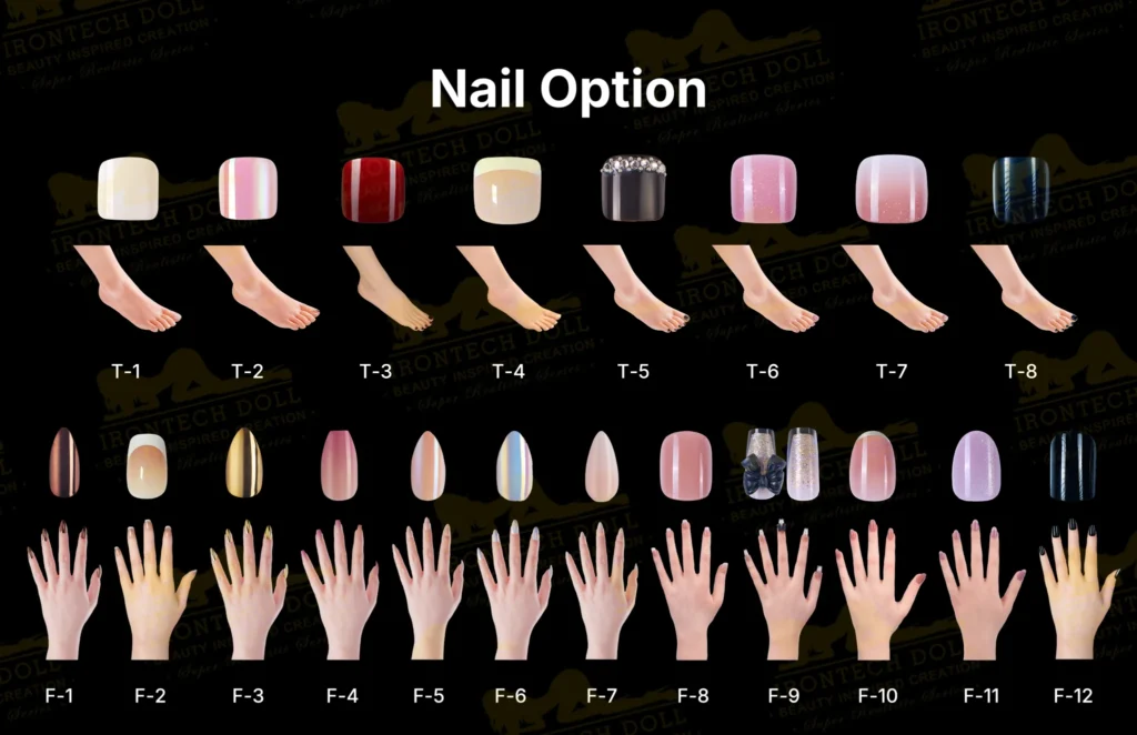 irontech nail options