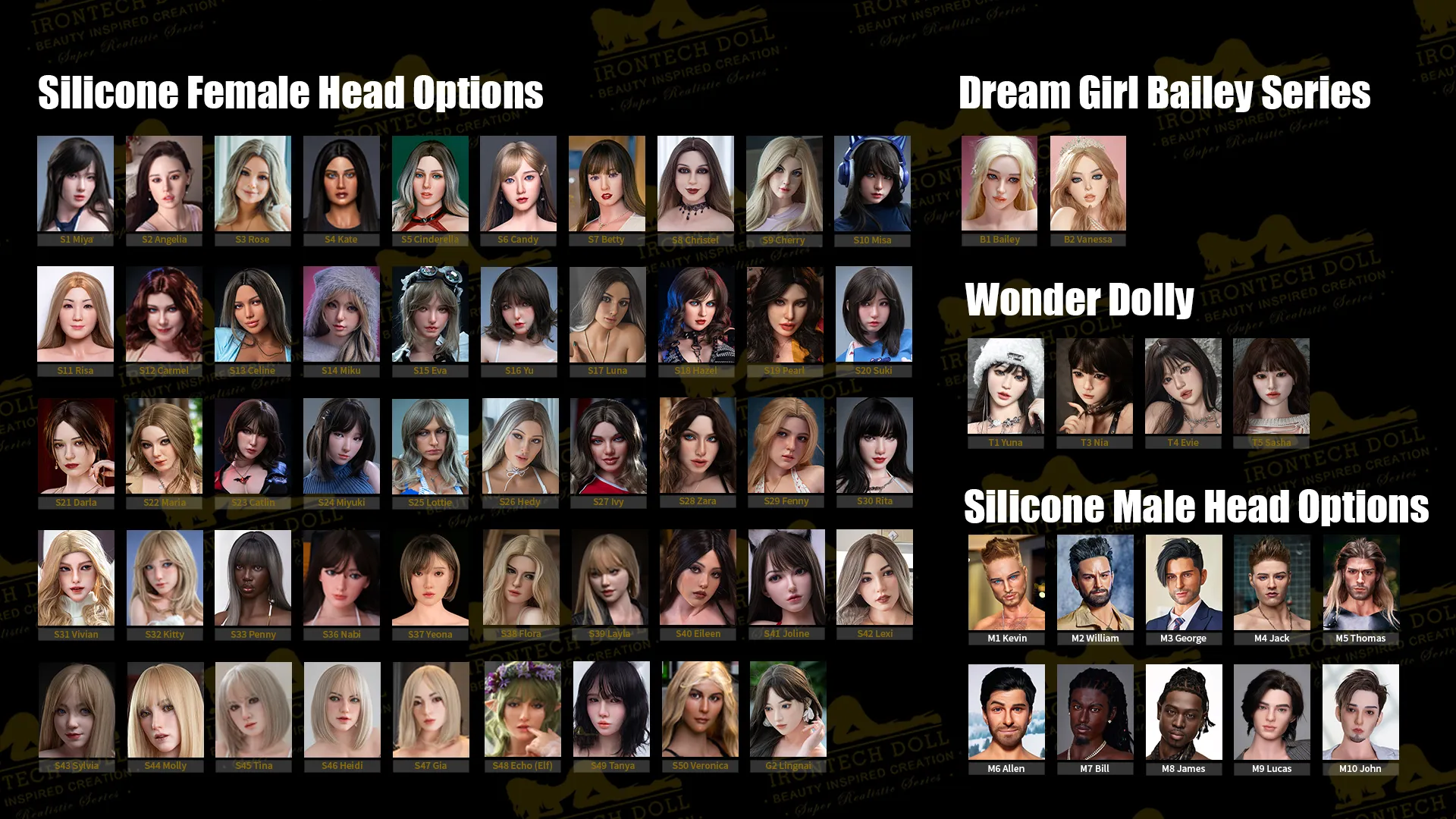 irontech head option
