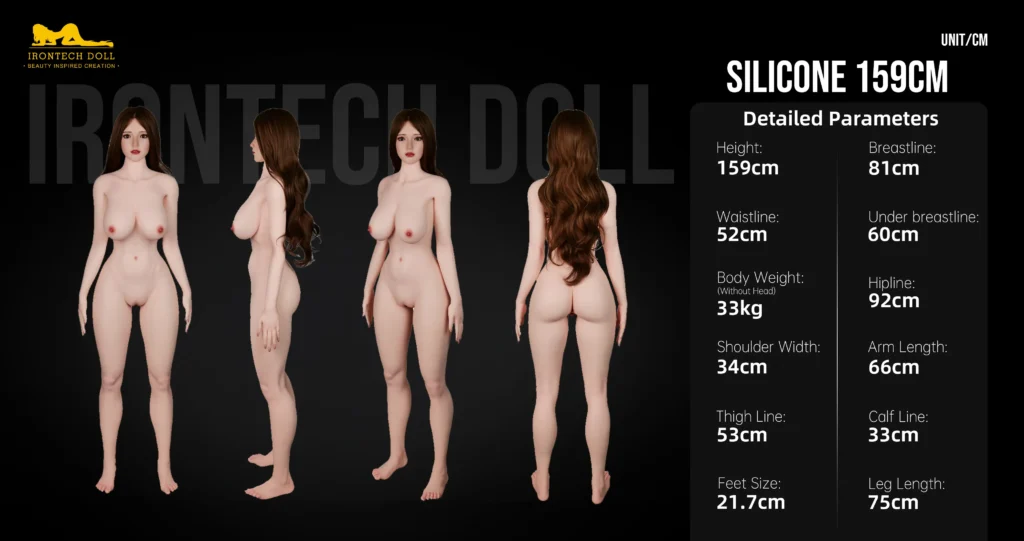 Irontech Doll 159cm E-cup Samurai Sex Doll Cinderella