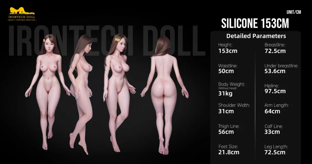 Irontech Doll 153cm E-cup Celebrity Sex Doll Rita