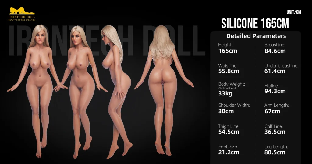 Irontech Doll 165cm F-cup Silicone Sex Doll Miya