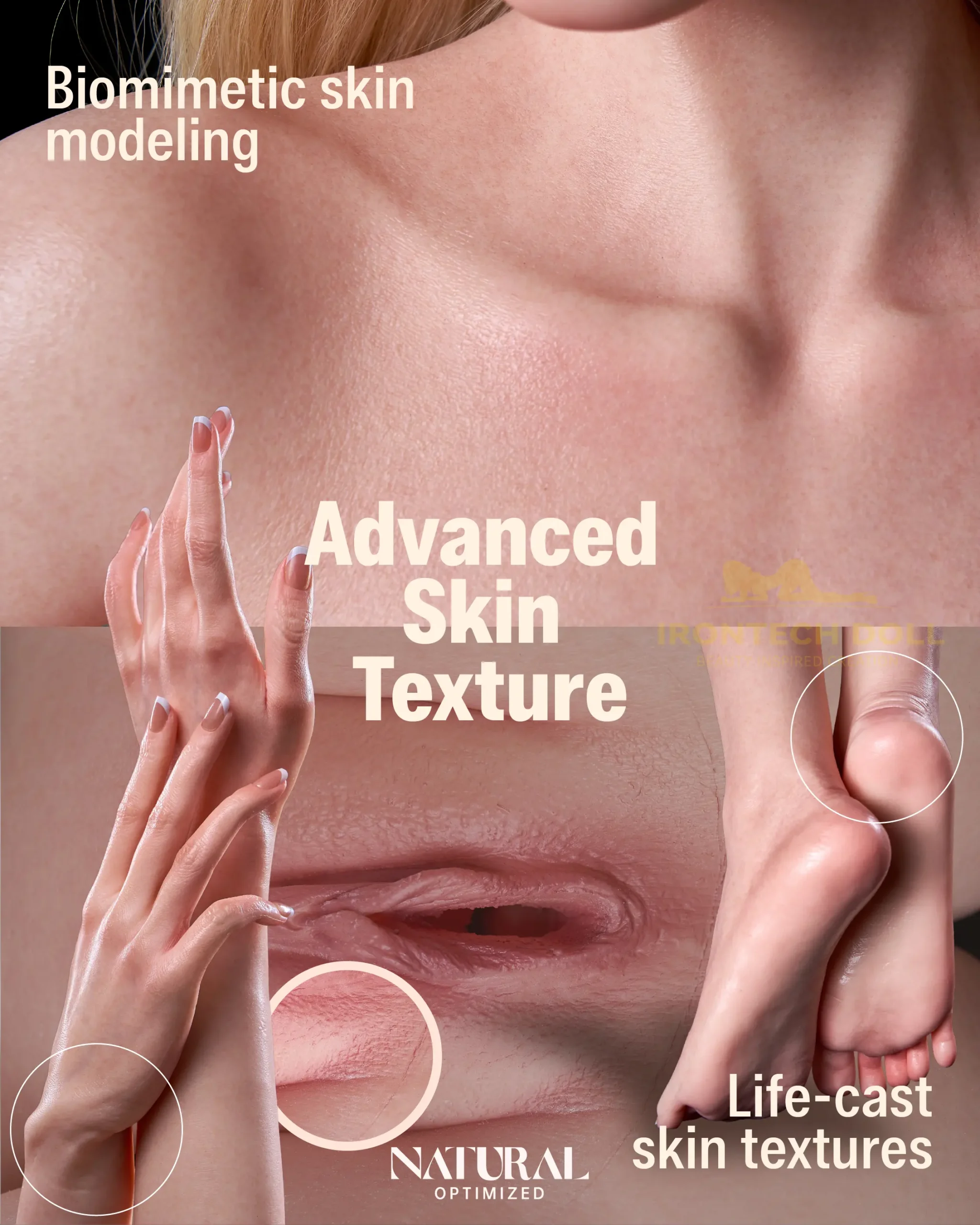 irontech 171cm snow angel sex doll