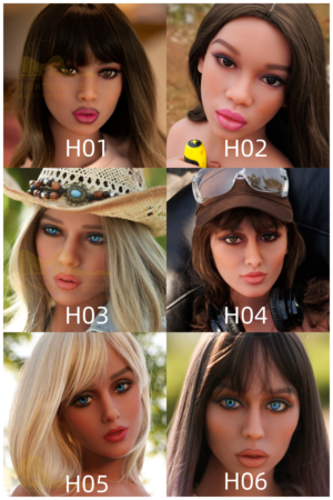 Irontech Doll TPE Sex Doll Heads [In Stock USA]