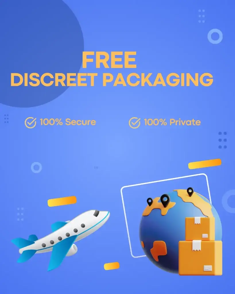 free discreet shipping mobile banner