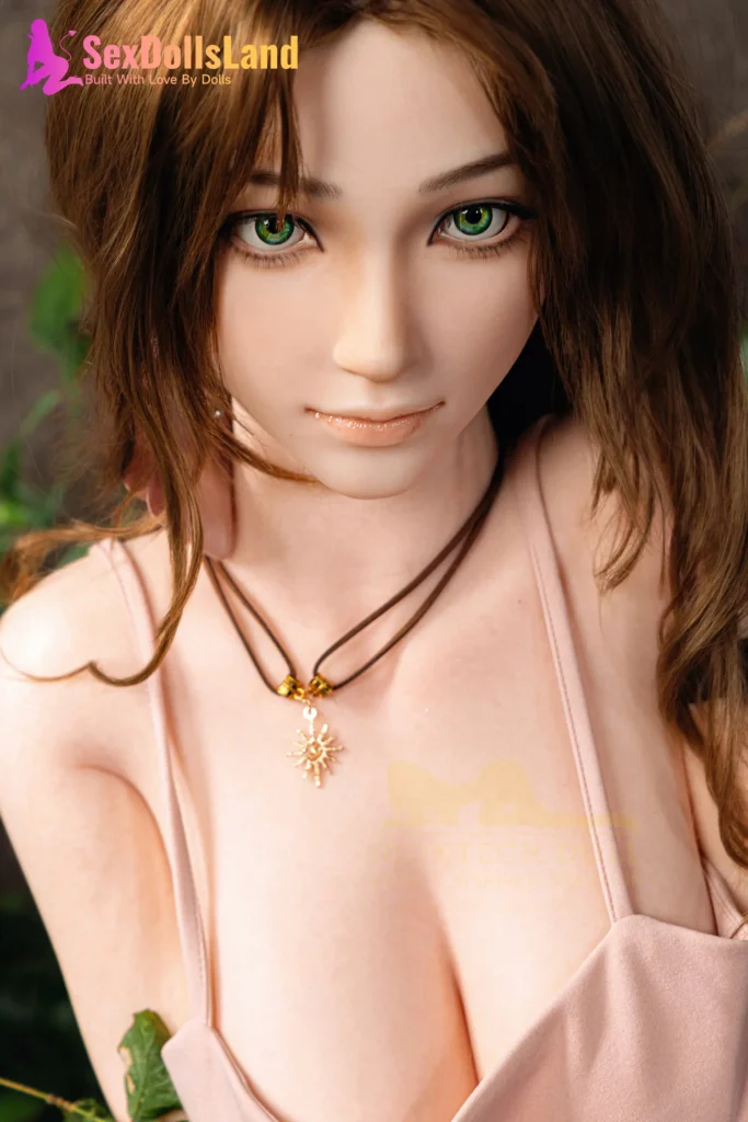 Irontech Doll 165cm F-cup FF7 Aerith Cosplay Sex Doll Kitty (21)