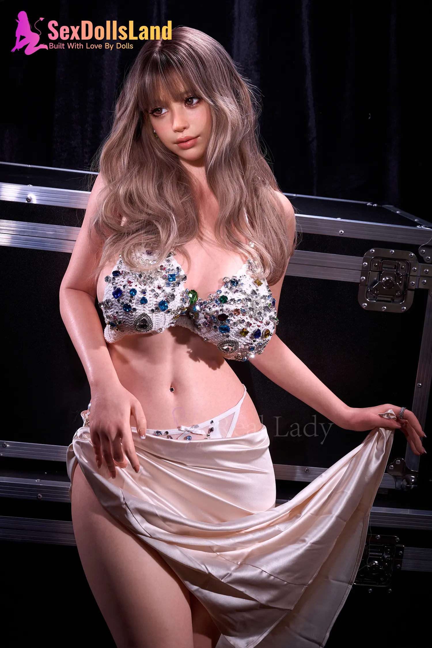 Real-Lady 159cm H-cup Hollywood Sex Doll Alodia